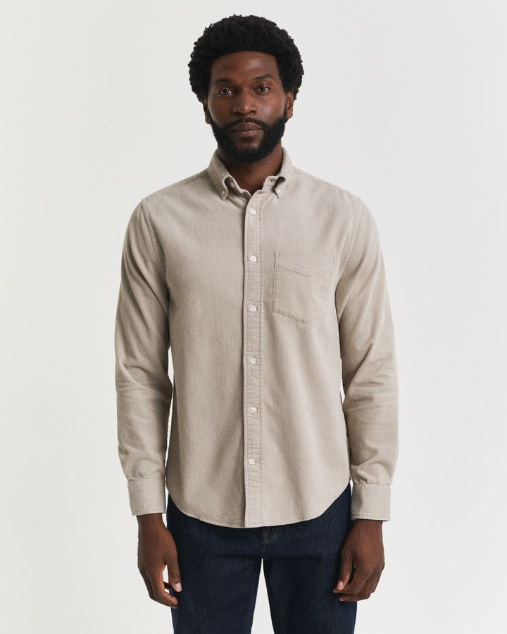 Regular Fit Corduroy Shirt