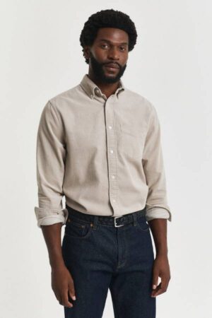 Regular Fit Corduroy Shirt