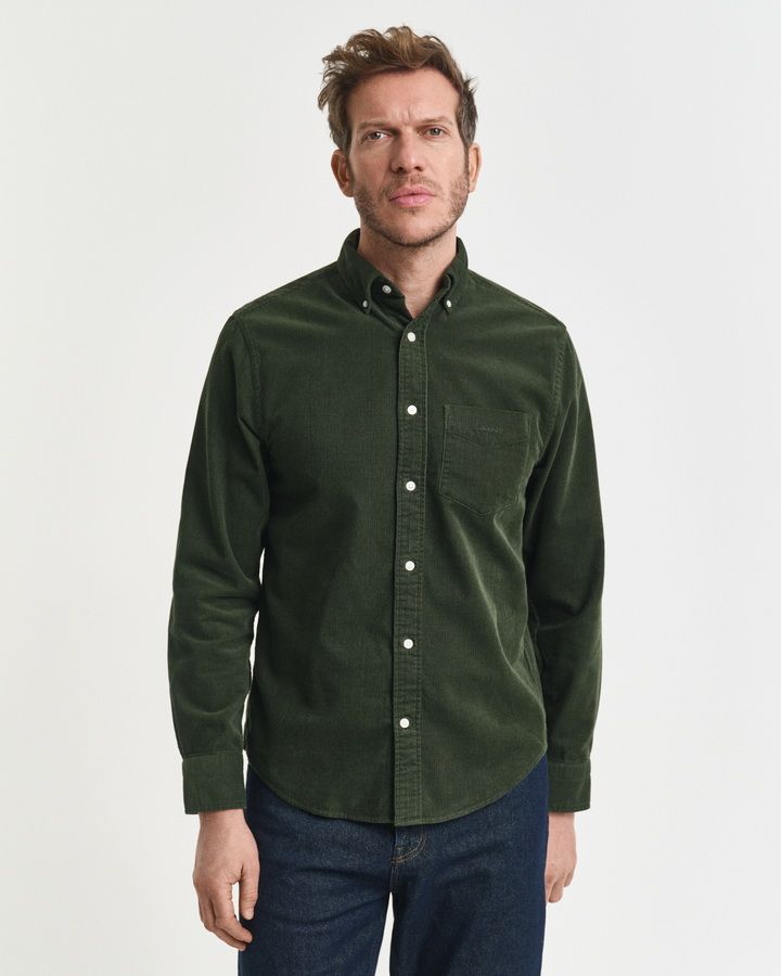 Regular Fit Corduroy Shirt