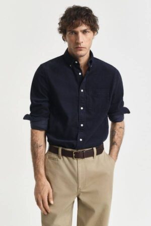 Regular Fit Corduroy Shirt