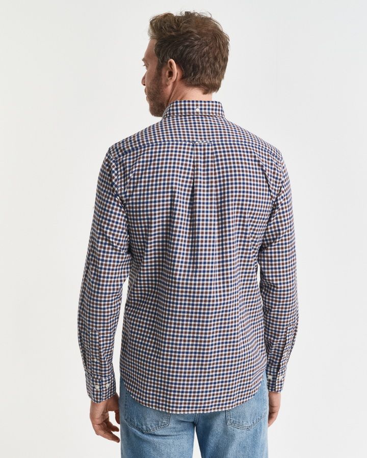 Regular Twill Gingham Shirt