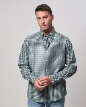 Regular Twill Gingham Shirt