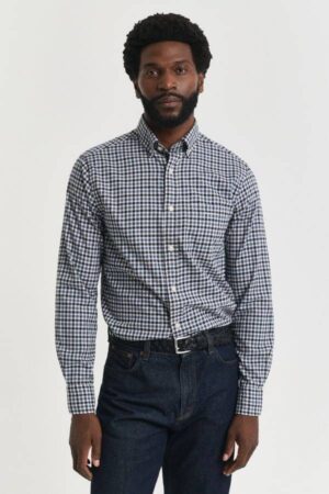 Regular Twill Gingham Shirt