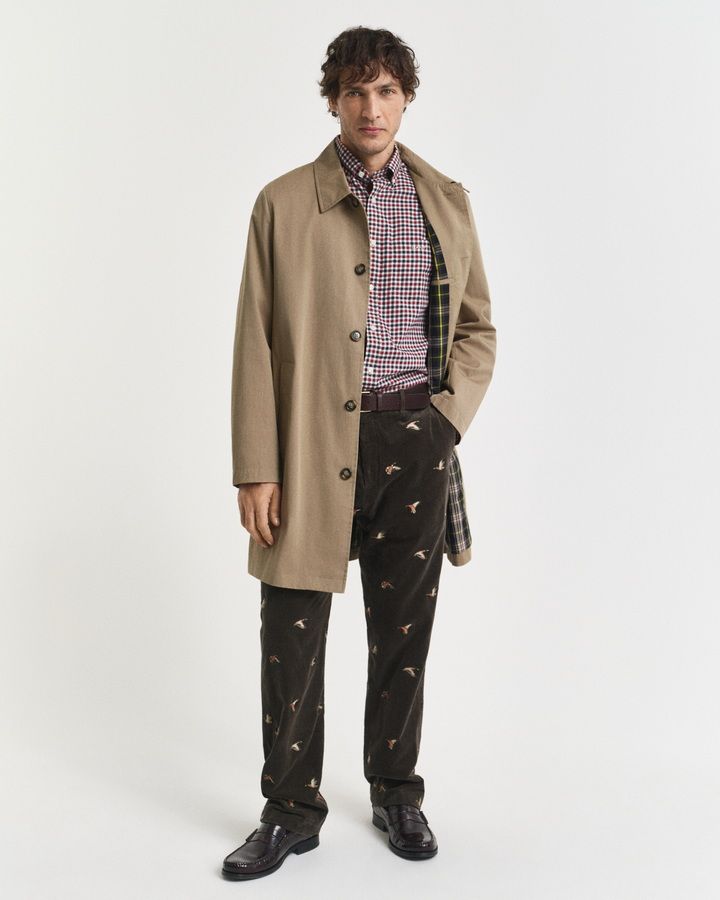 Regular Twill Gingham Shirt