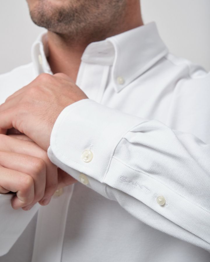 Regular Jersey Pique Strech Shirt