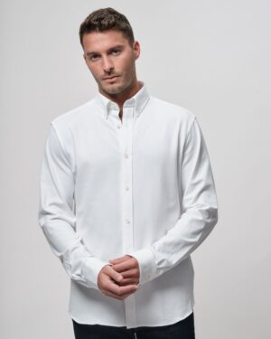 Regular Jersey Pique Strech Shirt