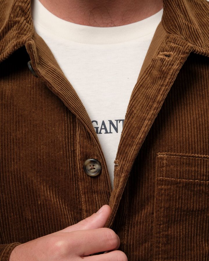 Regular Fit Corduroy Overshirt
