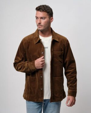 Regular Fit Corduroy Overshirt
