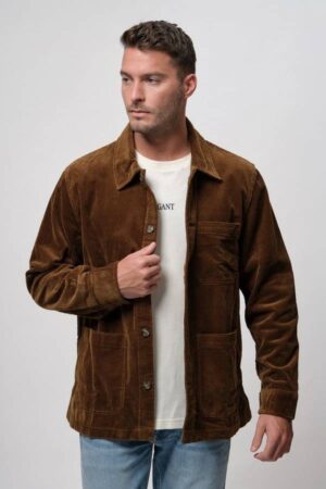 Regular Fit Corduroy Overshirt
