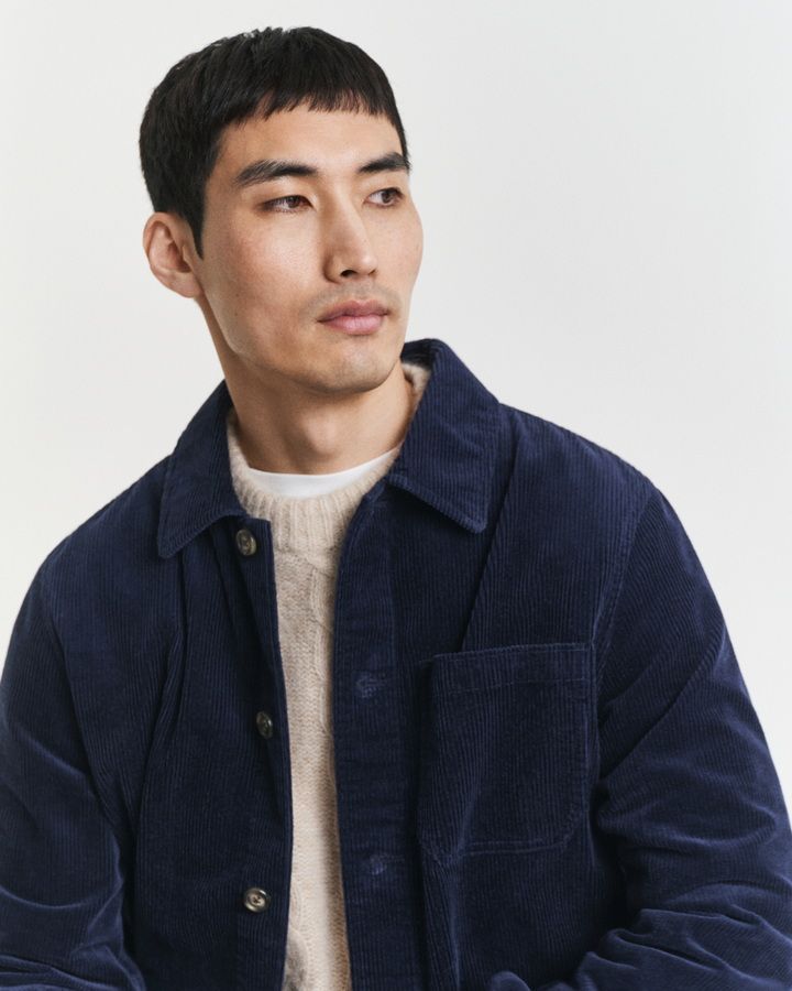 Regular Fit Corduroy Overshirt