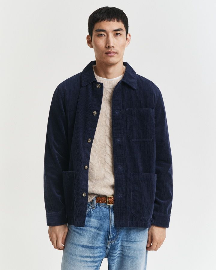 Regular Fit Corduroy Overshirt