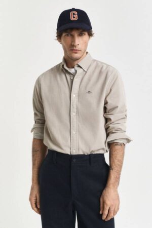 Regular Fit Cotton Corduroy Shirt