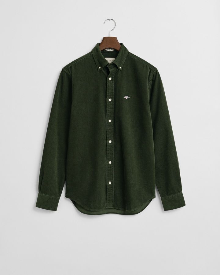 Regular Fit Cotton Corduroy Shirt