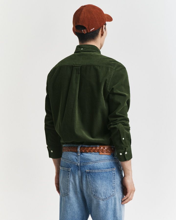 Regular Fit Cotton Corduroy Shirt