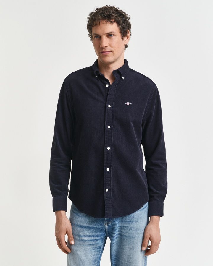 Regular Fit Cotton Corduroy Shirt