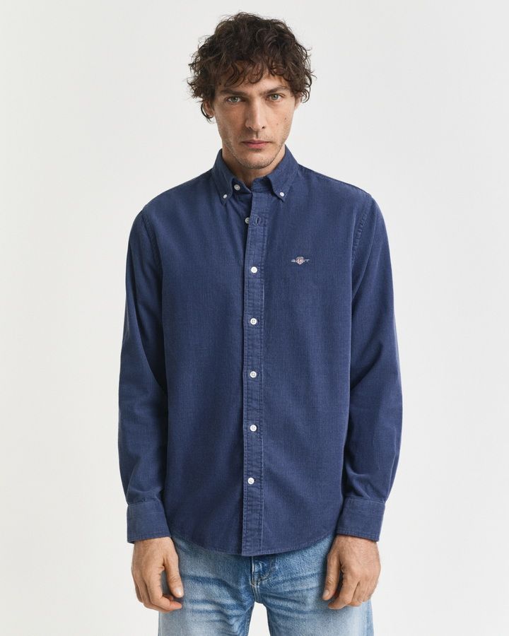 Regular Fit Cotton Corduroy Shirt