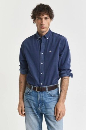Regular Fit Cotton Corduroy Shirt
