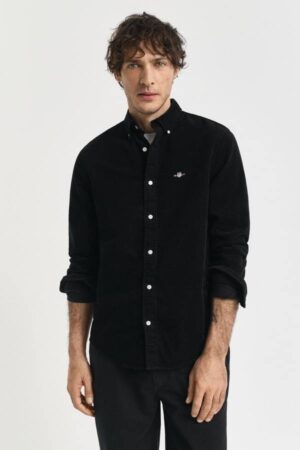 Regular Fit Cotton Corduroy Shirt