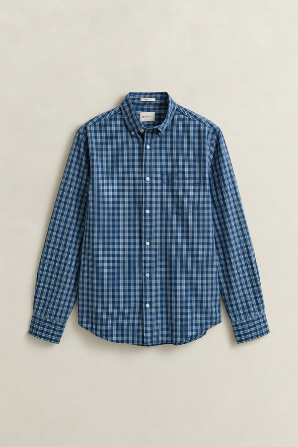 Indigo Checked Shirt