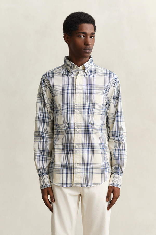 Regular Fit Checked Dreamy Oxford Shirt