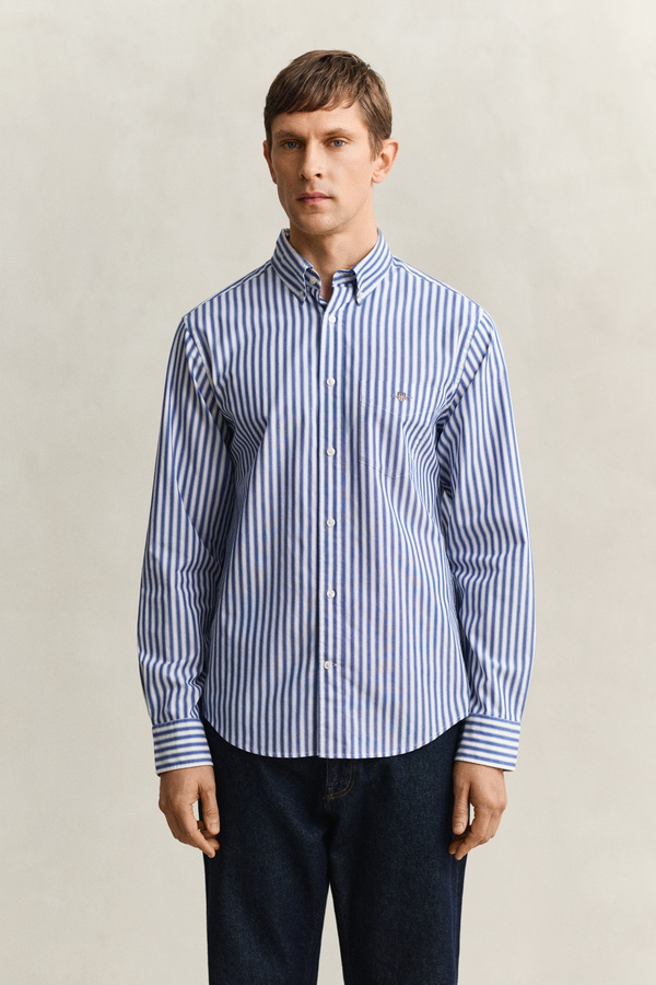 Striped Classic Poplin Shirt
