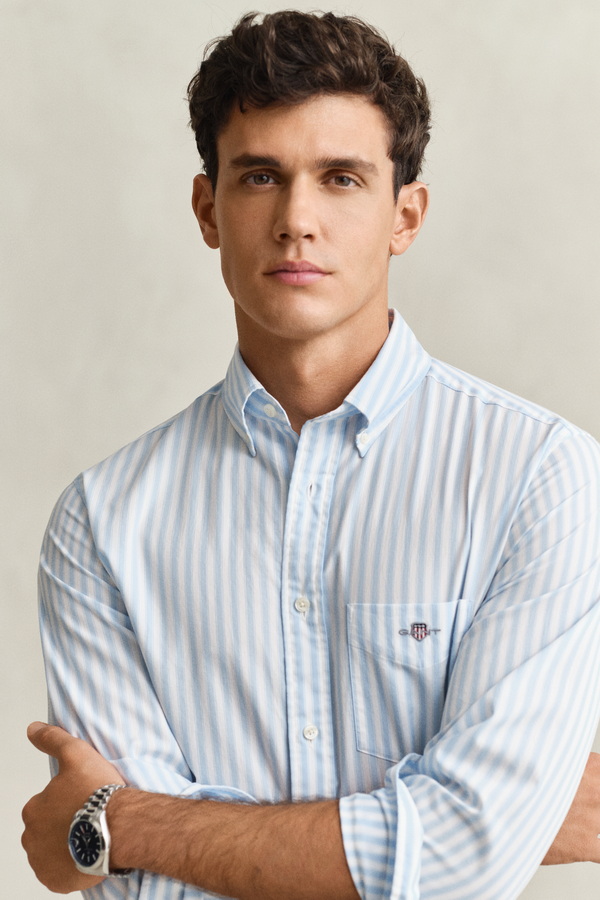 Striped Classic Poplin Shirt
