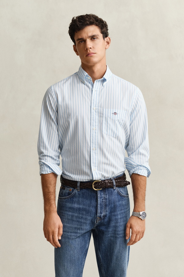 Striped Classic Poplin Shirt