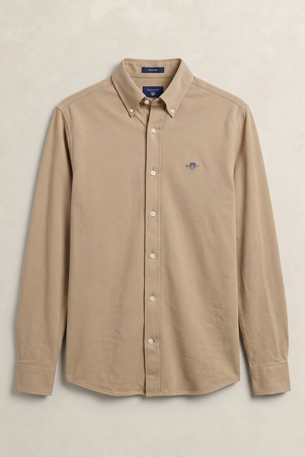 Regular Jersey Pique Strech Shirt