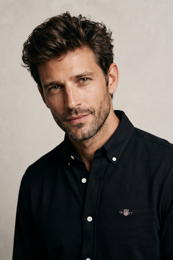 Regular Jersey Pique Strech Shirt