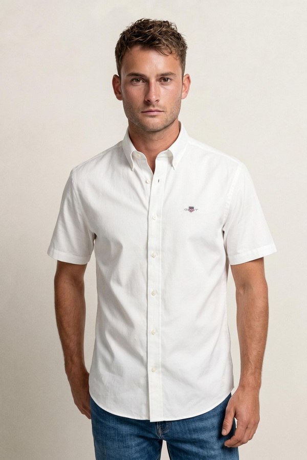 Regular Poplin Strech Shirt