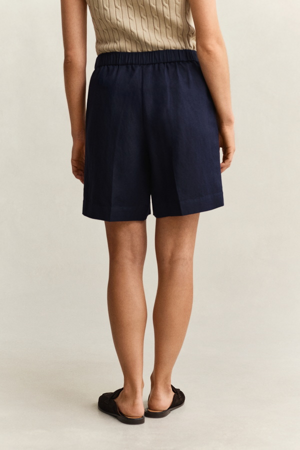 Linen Blend Shorts