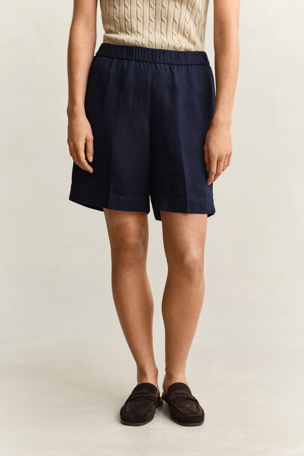Linen Blend Shorts