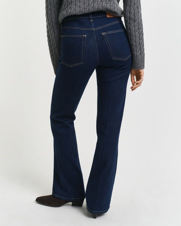 Slim Fit Flared Jeans