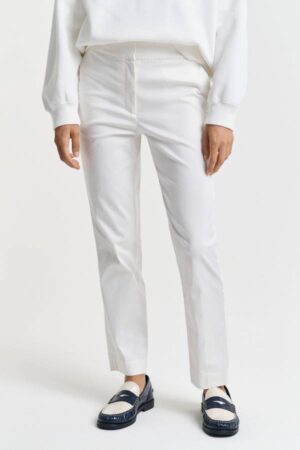 Slim Fit Cigarette Slacks