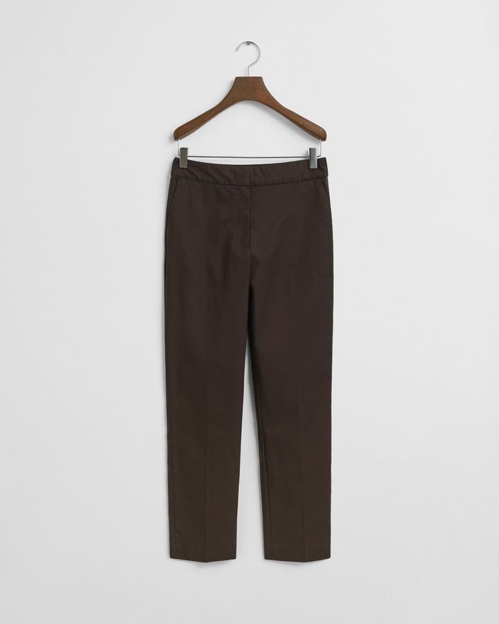Slim Fit Cigarette Slacks