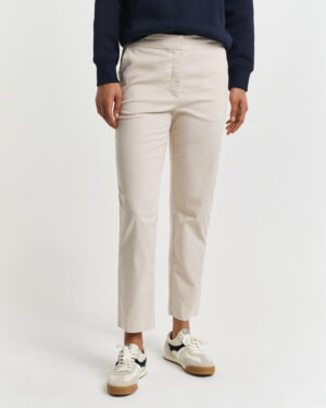 Slim Fit Cigarette Slacks
