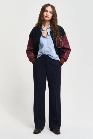 Slim Fit Flared Slacks