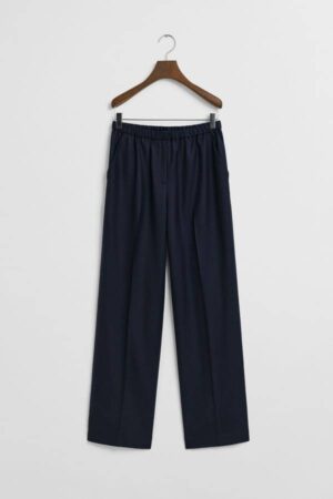 Wool Blend Pull-On Pants