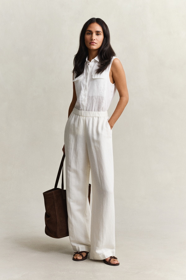 Linen Blend Pants