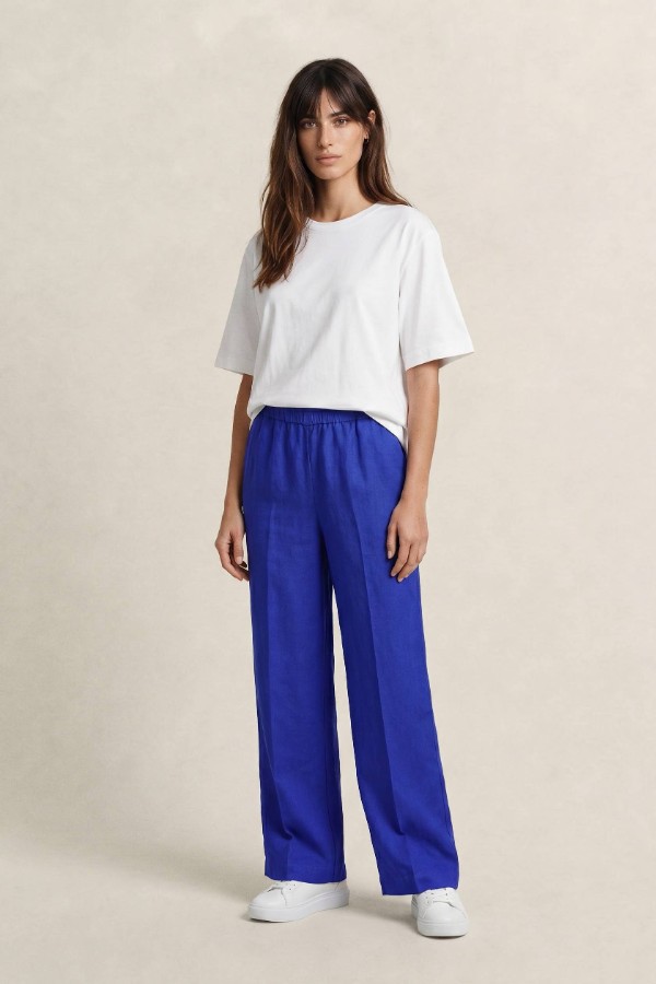 Linen Blend Pants