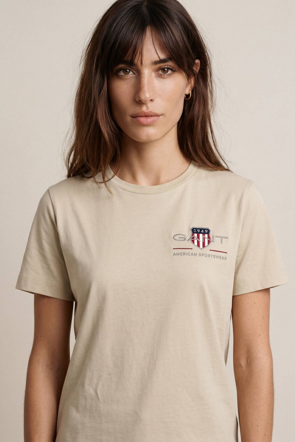 Regular Fit Archive Shield Short Sleeve T-Shirt