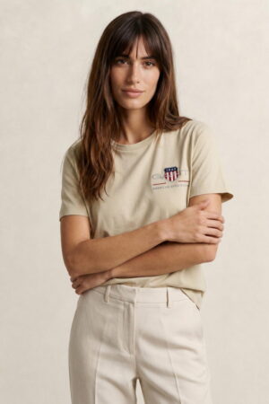 Regular Fit Archive Shield Short Sleeve T-Shirt