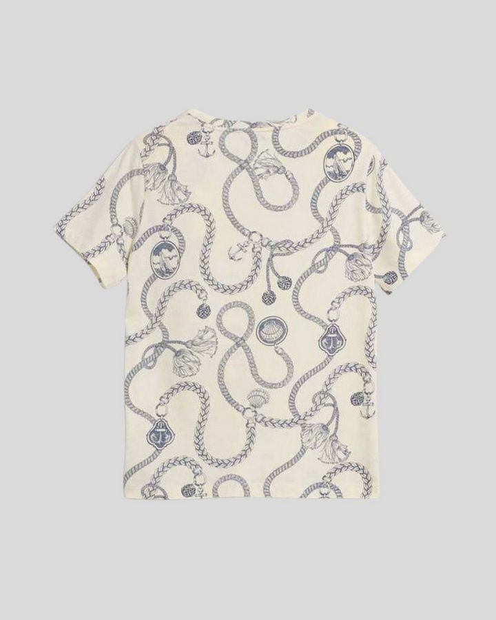 Sailing Print T-Shirt