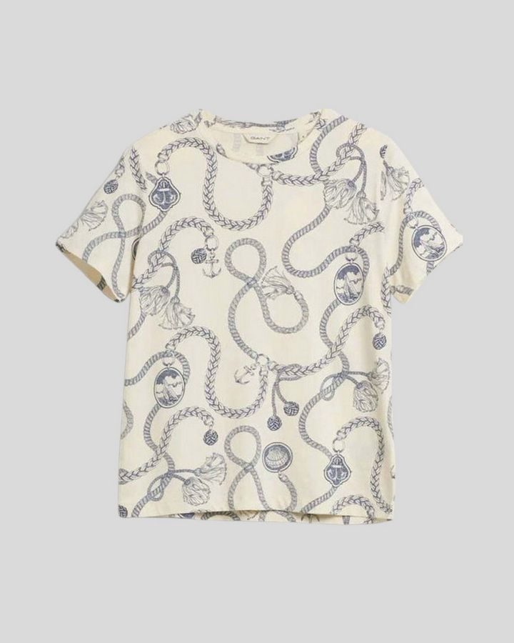 Sailing Print T-Shirt