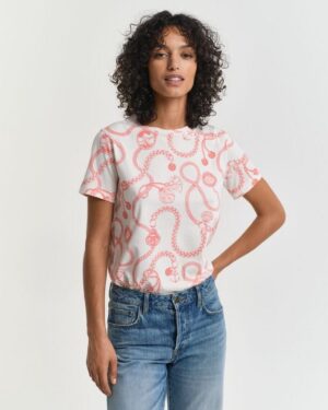 Sailing Print T-Shirt