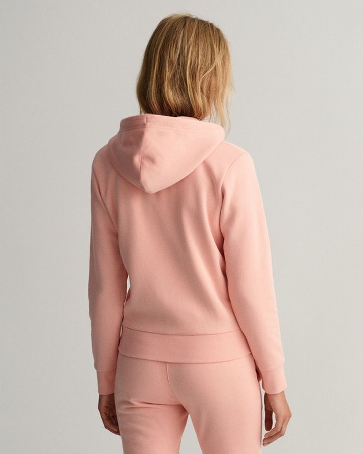 Tonal Shield Zip Hoodie