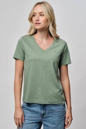 Shield V-Neck T-Shirt