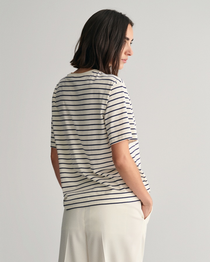 Striped Monogram T-Shirt