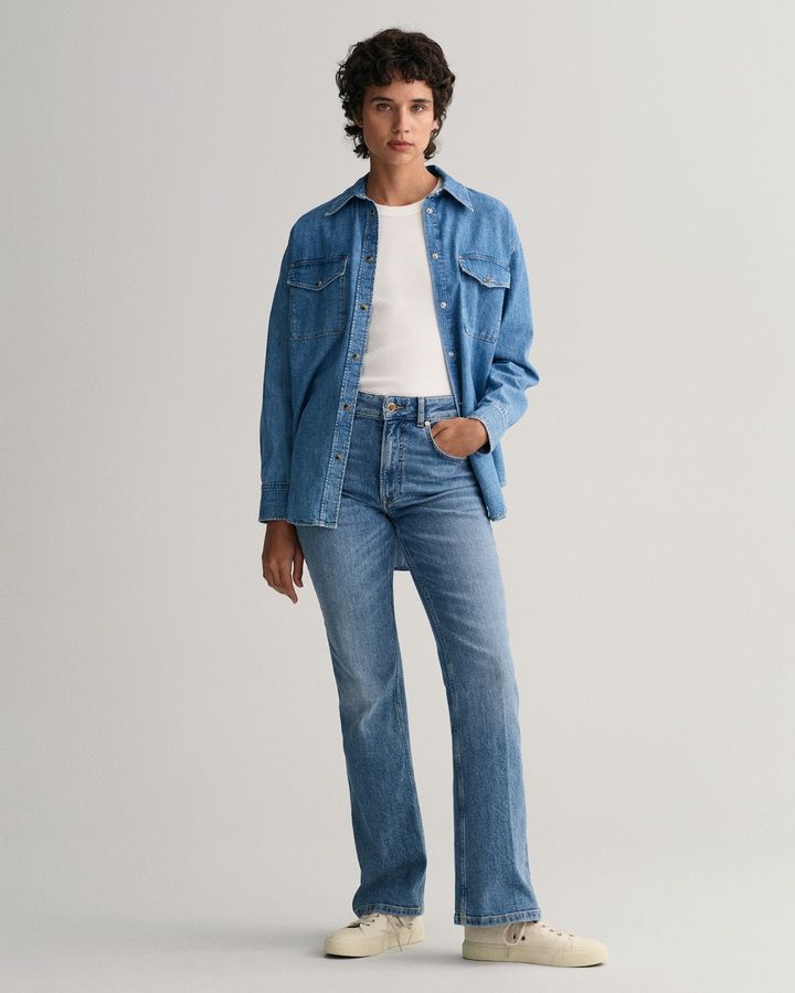 High Neck Ribbed Tank Top