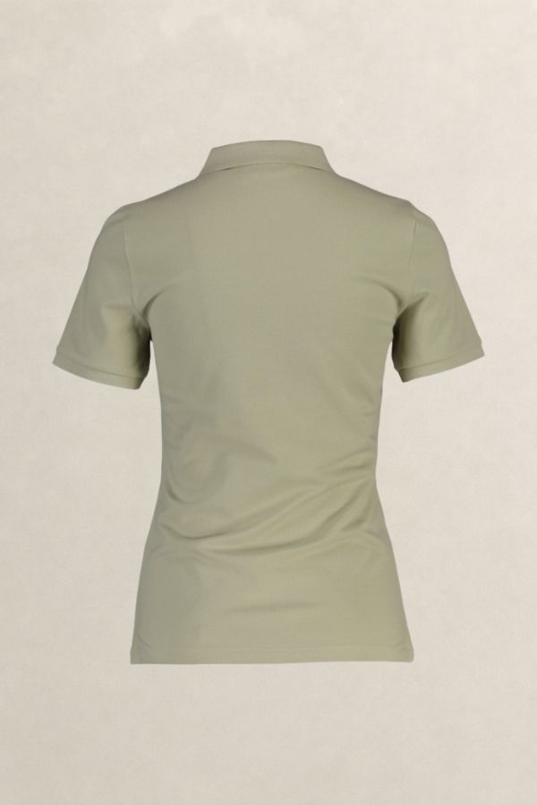 Contrast Pique Polo Shirt